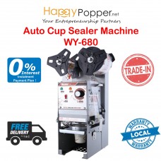 Cup Sealer Machine WY-680 ( Auto ) CS-M0003 汇利自动封口机WY-680