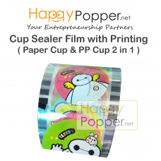 Film ( Printing ) Cup Sealer 3200 cups 2 in 1 ( Paper & PP ) CS-T0007 封口机卷膜两用