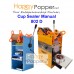 Cup Sealer Machine WY-802D ( Manual ) CS-M0004 汇利手动封口机WY-802D