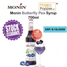 Monin Flower / Herbs / Spices Series - Butterfly Pea 700ml ( 6/Ctn ) BT-SY106 莫林蝶豆花风味糖酱700ml