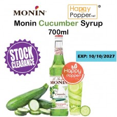 Monin Fruit Series - Cucumber Syrup 700ml ( 6/Ctn ) BT-SY076 莫林黄瓜风味糖酱700ml