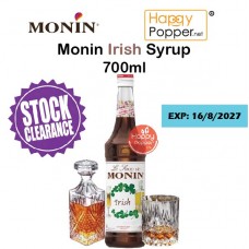 Monin Alcohol Free Flavour Series - Irish 700ml ( 6/Ctn ) BT-SY104 莫林爱尔兰风味糖酱700ml