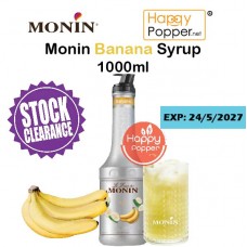 Monin Fruit Mix - Banana 1 Liter ( 4/Ctn ) BT-SY114 莫林香蕉风味果酱1000ml