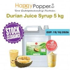 Concentrated Fruit Juice Syrup Durian 5kg ( 5 Btl/Ctn ) BT-SY056 榴莲浓缩果汁5公斤装