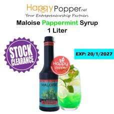 Maloise Peppermint Syrup 1 Liter ( 6Btl / Ctn ) BT-SY029 薄荷糖浆1升