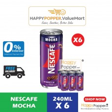 Nescafe Mocha Can 6x240ml (24can/ctn) FM-NES-054005 - 摩卡罐装咖啡 6x240毫升