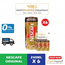Nescafe Original Can 6x240ml (24can/ctn) FM-NES-226440 - 原味罐装咖啡 6x240毫升