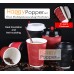 Ripple Paper Hot Cup 8oz ( 20 pcs/ Roll ) ( 500 pcs/ Ctn ) ( Cup Only ) PK-T0035 咖啡隔热纸杯