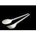 Plastic Spoon Sudu Plastik  6.5 ” Inch 50 pcs  塑料汤匙