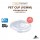 Pet Strawless Lid 92mm 100pcs/roll (10rolls/ctn) (Lid Only) - PK-T0036 便捷杯盖