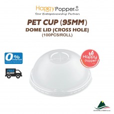 Pet Dome Lid 95mm 100pcs/roll (10rolls/ctn) (Lid Only) - PK-T0017 高装杯盖