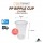 PP Ripple Cup 500ml 16oz (95mm) 100pcs/pkt (20pkt/ctn) (Cup Only)(G500A) - PK-T0005 PP条纹材质塑料杯