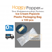 Ice Cream Popsicle  Plastic Packaging Bag 8 x 19 cm ( 100 pcs ) PK-T0028 冰棍袋