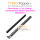 Giant Straw 1.2 cm (Sharp) Individual Pack ( Black ) 50pcs/Pkt ( 80pkt/Ctn ) BT-T0004 黑色粗吸管（独立包装）