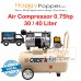 Air Compressor 0.75hp 30 / 40 Liter PK-M0004 气泵空压机30/40升