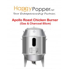 Apollo Roast Chicken Burner 80 cm 2in 1 ( Gas & Charcoal ) BBQ-M0001
