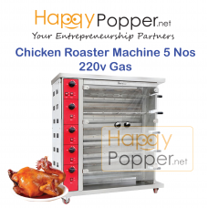Chicken BBQ Roaster Machine 5 Nos ( Gas ) 220v OV-M0009 燃气5层烤鸡炉