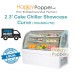 Cake Chiller Showcase Curve ( 700 x 500 x 750mm ) ( 2 TIER ) Table Top FC-M0003 蛋糕冷冻柜