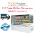 Cake Chiller Showcase Square ( 700 x 500 x 750mm ) ( 2 TIER ) Table Top FC-M0004 蛋糕冷冻柜