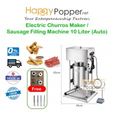 Churros Maker Sausage Filling Machine Electric 10 Liter ( Auto ) SS-M0016 电动灌肠机10升
