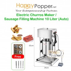 Churros Maker Sausage Filling Machine Electric 10 Liter ( Auto ) SS-M0016 电动灌肠机10升
