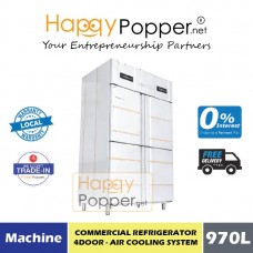 Commercial Refrigerator 970L (4 Door - Air Cooling System) FC-M0008  - 商用冰箱 970L (四门 - 风冷系统)