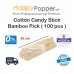 Bamboo Pick / Cotton Candy Stick ( 100 pcs ) CC-T0002 棉花糖竹签 Bamboo Pick / Cotton Candy Stick ( 100 pcs ) CC-T0002 棉花糖竹签