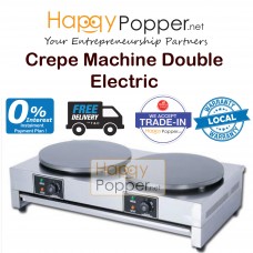 Crepe Machine Maker Double Electric CR-M0003 电热双头班戟炉煎饼机