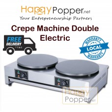 Crepe Machine Maker Double Electric CR-M0003 电热双头班戟炉煎饼机