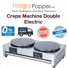 Crepe Machine Maker Double Electric CR-M0003 电热双头班戟炉煎饼机