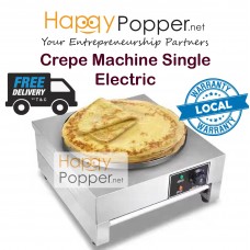 Crepe Machine Maker Single Electric CR-M0002 电热班戟炉煎饼机