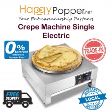 Crepe Machine Maker Single Electric CR-M0002 电热班戟炉煎饼机