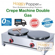Crepe Machine Maker Double Gas CR-M0004 燃气双头班戟炉煎饼机