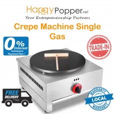 Crepe Machine Maker Single Gas CR-M0001 燃气班戟炉煎饼机