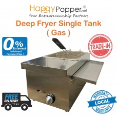 Deep Fryer Single Tank ( Gas ) DF-M0019(C) 6升单缸燃气炸炉