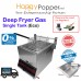 Deep Fryer 6 Liter Single Tank ( Gas ) ( Eco )  DF-M0014 6升单缸燃气炸炉