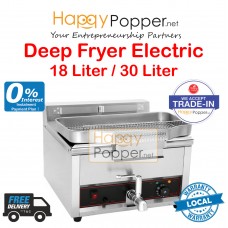 Deep Fryer 18 Lilter / 30 Liter 1 Basket ( Electric ) DF-M0010 18升电热炸炉