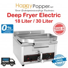 Deep Fryer 18 Lilter / 30 Liter 1 Basket ( Electric ) DF-M0010 18升电热炸炉