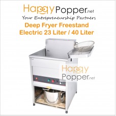 Deep Fryer 23 Liter / 40 Liter with Stand 1 Basket ( Electric ) DF-M0012 23升立式电热炸炉