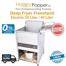 Deep Fryer 23 Liter / 40 Liter with Stand 1 Basket ( Electric ) DF-M0012 23升立式电热炸炉