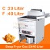 Deep Fryer 23 Liter / 40 Liter With Stand 1 Basket ( Gas ) DF-M0011 23升立式燃气炸炉