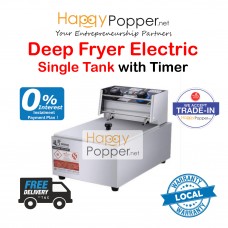 Deep Fryer 6 Liter Single Tank ( Electric Gold Level ) DF-M0002 6升单缸电热炸炉厚款