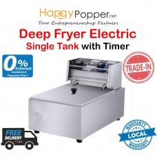 Deep Fryer 6 Liter Single Tank ( Electric Gold Level ) DF-M0002 6升单缸电热炸炉厚款