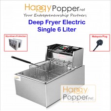 Deep Fryer 6 Liter Single Tank ( Electric ) DF-M0004 6升单缸电热炸炉