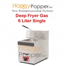 Deep Fryer 6 Liter Single Tank ( Gas ) DF-M0005 6升单缸燃气炸炉