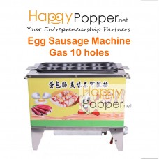 Egg Sausage Roll Machine 10 Holes ( Gas ) HS-M0003 燃气蛋肠机10管