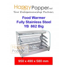 Food Warmer Display Showcase Stainless Steel 862 Big FW-M0021
