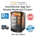 Food Warmer Egg Tart Display Showcase 3 Decks FW-M0017 蛋挞保温展示柜三层