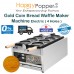 Gold Coin Bread Waffle Maker Machine 4 Holes ( Electric ) WF-M0028 4孔金币面包机