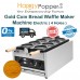 Gold Coin Bread Waffle Maker Machine 4 Holes ( Electric ) WF-M0028 4孔金币面包机
